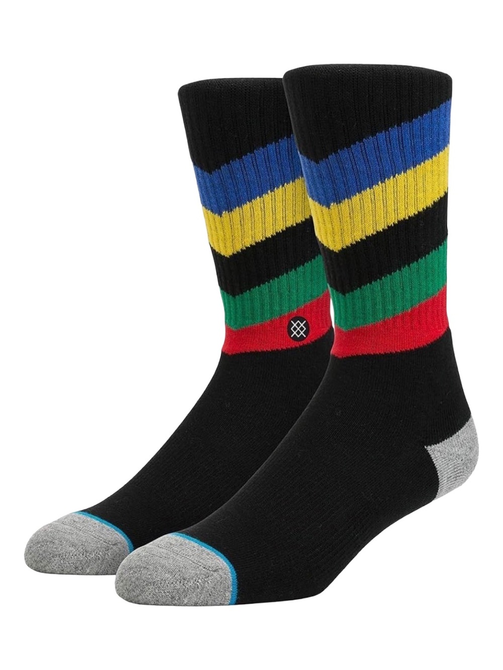 $10❤️‍🔥 Stance Mens RINGS Crew Socks LARGE L NEW